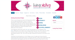 Desktop Screenshot of livingvicky.org