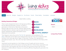 Tablet Screenshot of livingvicky.org